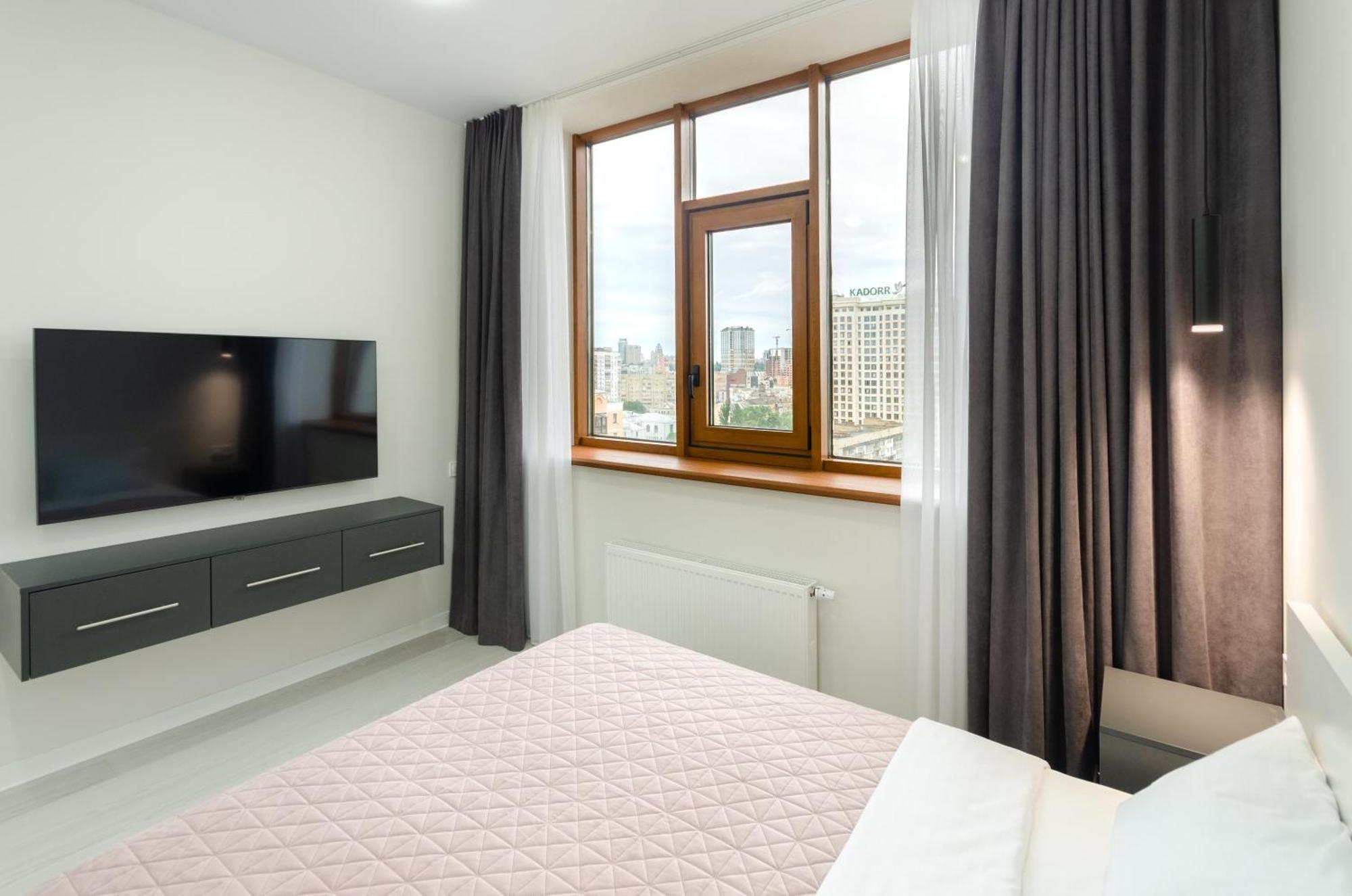 Petrovdom Inn Rc Diplomat Hall -The Smart Hotel Apartment Panoramic City View I Kiev Ngoại thất bức ảnh